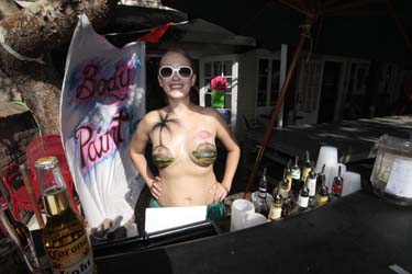 Body Painting 2009 photo - Duval Street, Key West